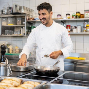 Ayoub Semlali, Küchenchef im Hotel Erzherzog Johann.